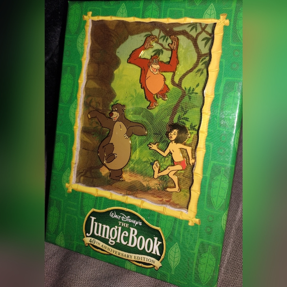 Walt Disney's The Jungle Book 40th Anniversary Edition Collector pins